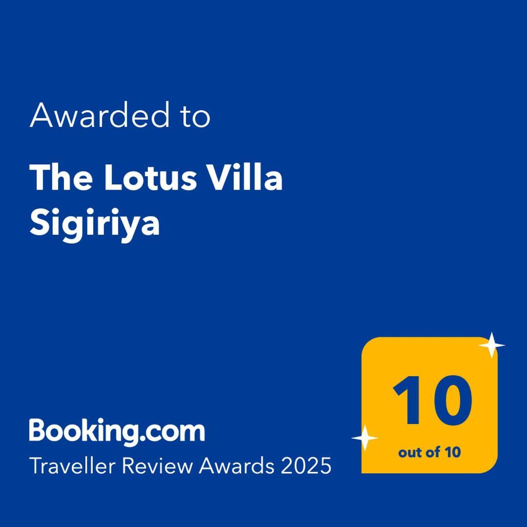 The Lotus Villa Szigirija Kültér fotó